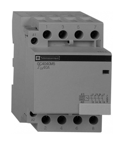 Модульный контактор Schneider Electric TeSys GC 4P 63А 415/220В AC