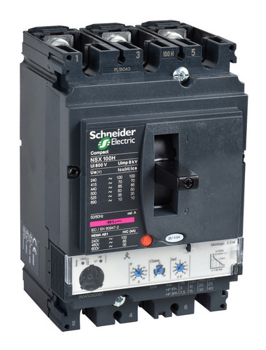 Силовой автомат Schneider Electric Compact NSX 100, Micrologic 5.2 A, 70кА, 3P, 40А