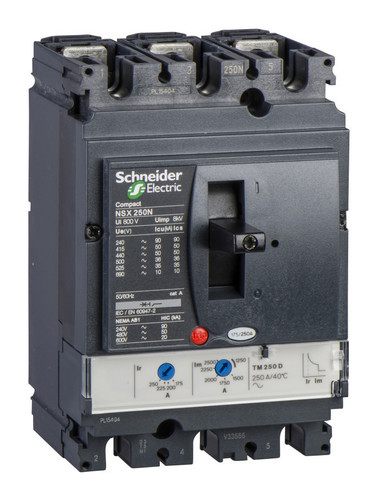 Силовой автомат Schneider Electric Compact NSX 250, TM-D, 36кА, 3P, 125А