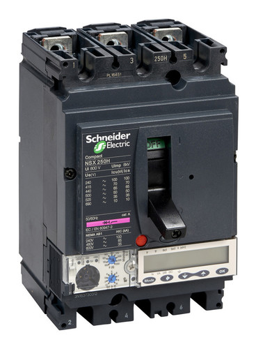 Силовой автомат Schneider Electric Compact NSX 250, Micrologic 5.2 A, 70кА, 3P, 160А