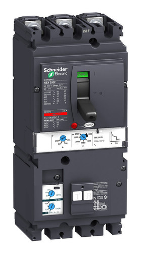 Силовой автомат Schneider Electric Compact NSX 250, TM-D, 25кА, 3P, 250А