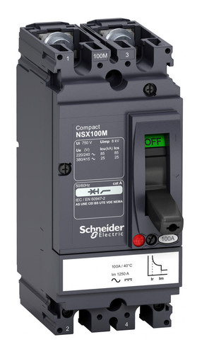 Силовой автомат Schneider Electric Compact NSX, 25кА, 2P, 16А