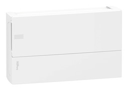 Распределительный шкаф MINI PRAGMA, 18 мод., IP40, навесной, пластик, белая дверь, с клеммами