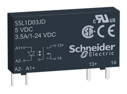 ТВЕРДОТЕЛЬНОЕ РЕЛЕ, 1 ФАЗА, 3,5 А SSL1D03BD