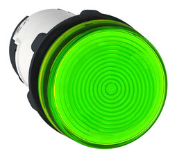 Лампа сигнальная Harmony, 22мм, 230В, AC, Зеленый